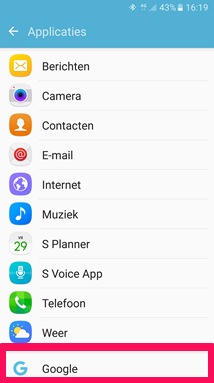 Software ondersteuning Samsung