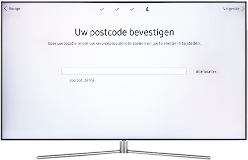 Voer je postcode in
