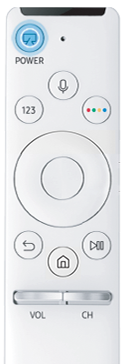Druk op Power op je OneRemote