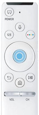 Druk op Selecteren op je OneRemote