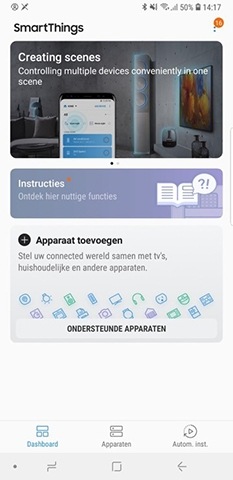 Tik op Apparaten
