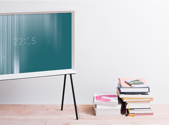 Samsung SERIF TV woonkamer