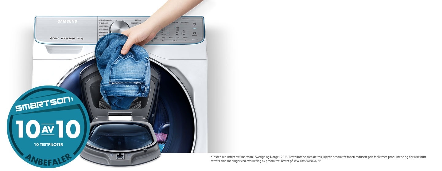 Samsung vaskemaskin