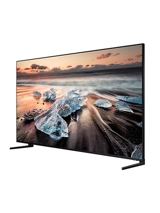 Samsung QLED 8K TV with a big screen and high picture quality