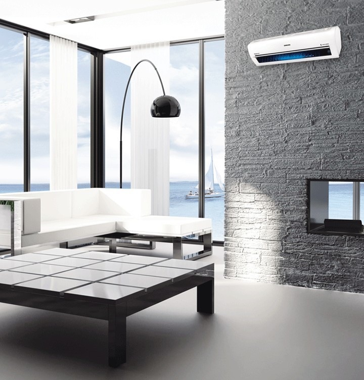 Samsung FJM es compatible con hasta 5 unidades de interior, y es un sistema de enfriamiento optimizado para el hogar y edificios con espacio de instalación limitado.