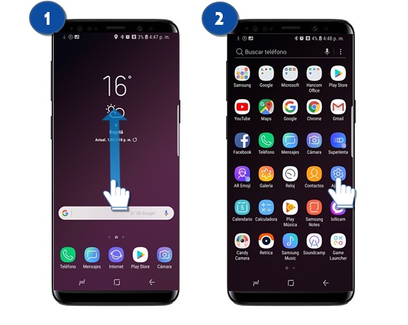 Galaxy S9 | S9 Plus - ¿Como ocultar la barra de navegación?