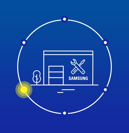 An icon for repair and reuse stage