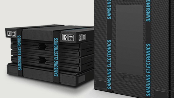 A photo of reusable refrigerator packaging