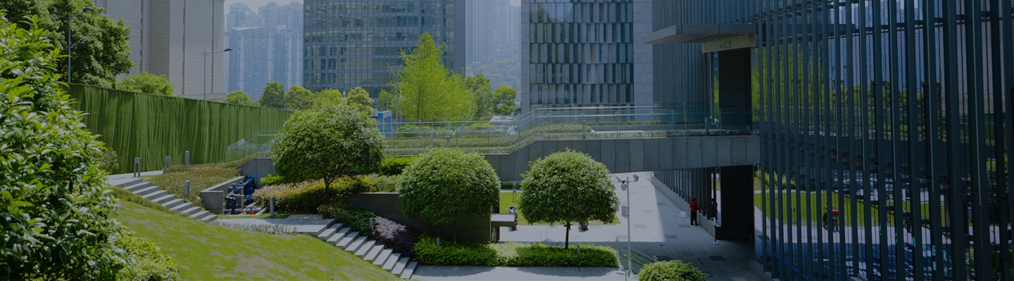 A key visual image of Environmentally Conscious Worksites page