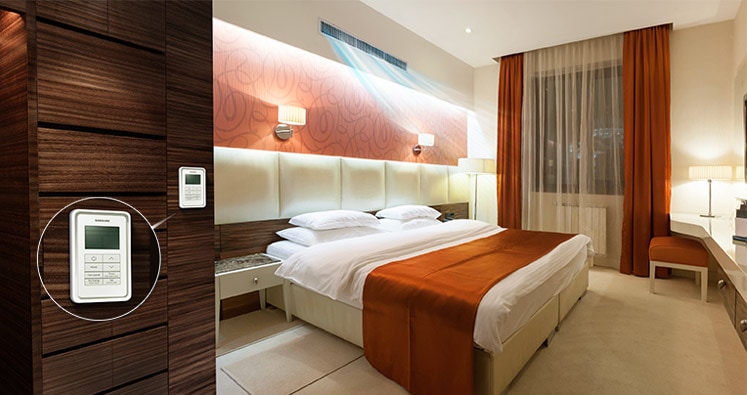 Individual room control for guests