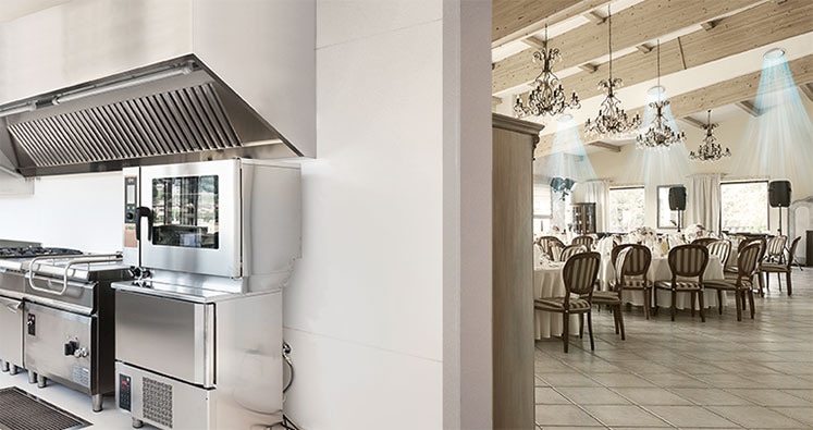 Fresher smelling restaurant areas