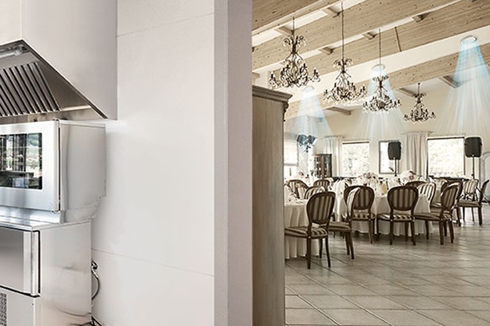 Fresher smelling restaurant areas