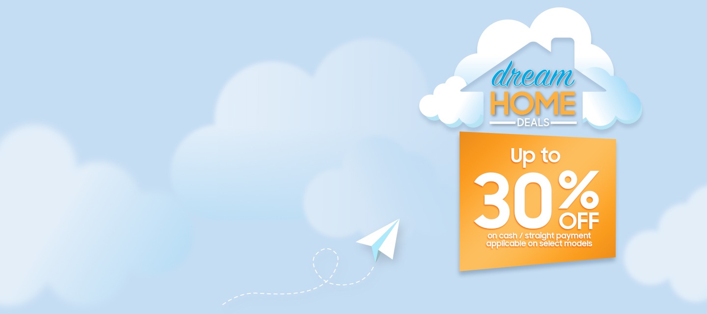 Build your dream home with great deals on Samsung Digital Appliances.