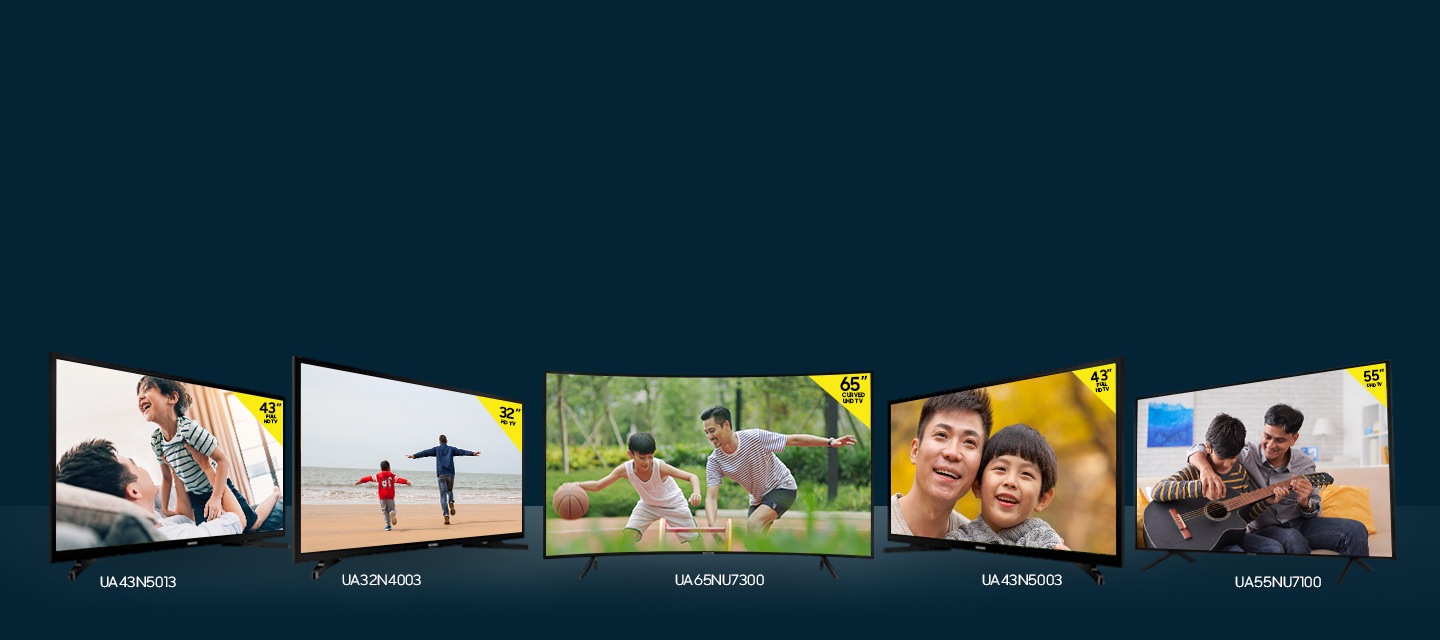 Up to 40% discount on select Samsung TVs