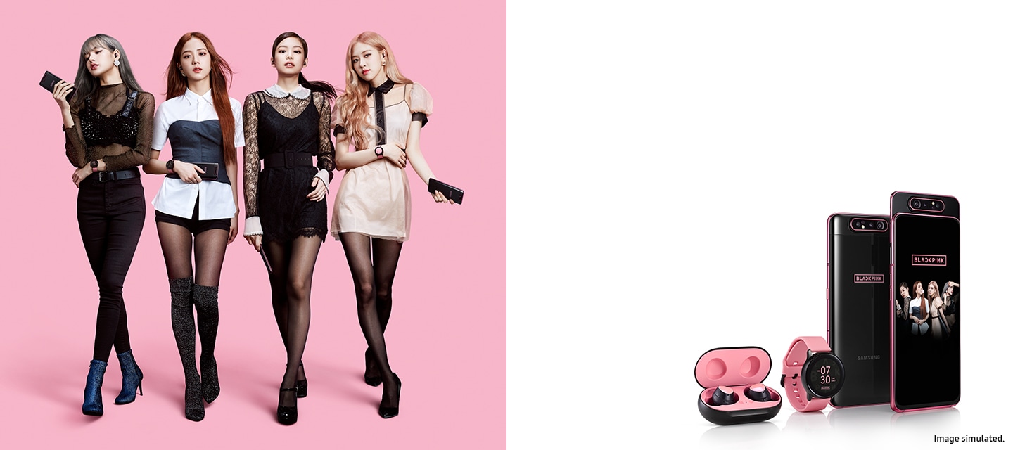 Galaxy A80 | Watch Active | Buds Blackpink Edition Promos