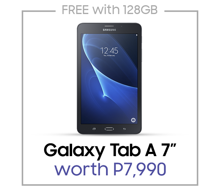 Select 1 freebie for 128GB Galaxy Note9