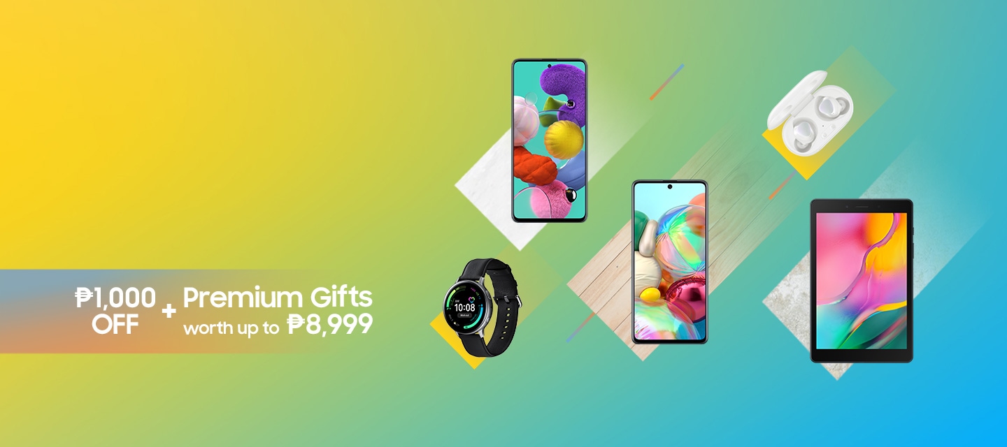 Enjoy Premium Freebies and Discounts of up to P8,999!