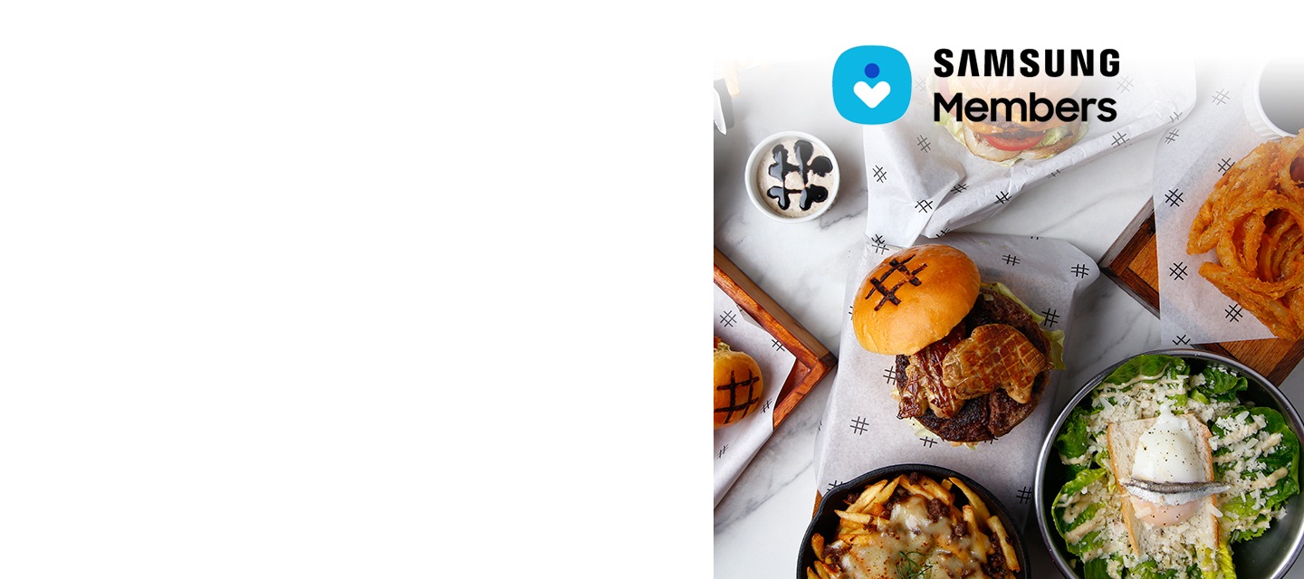 Get P200 on foodpanda via the Samsung Members app!