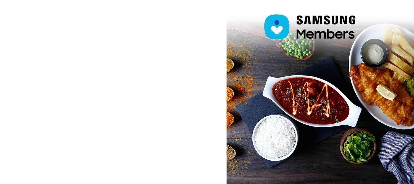 Get P300 on foodpanda via the Samsung Members app!