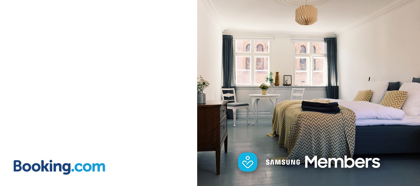 Special discounts on Booking.com via Samsung Members app!
