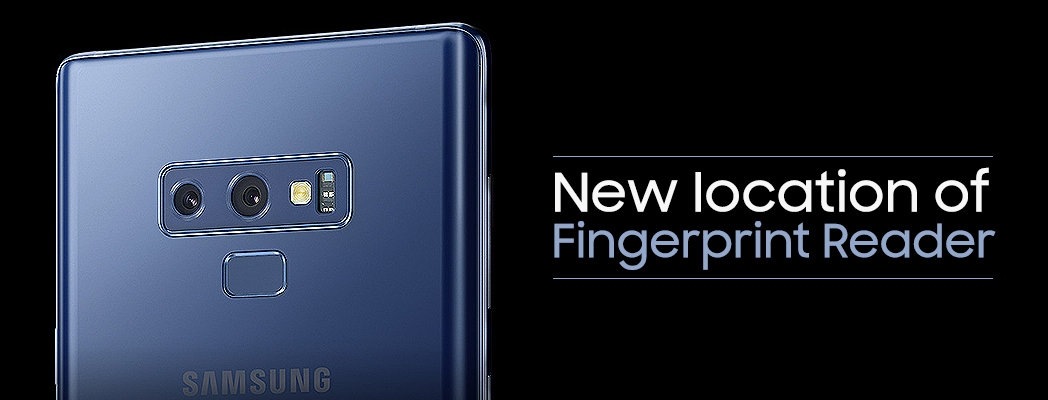 note9 fingerprint reader
