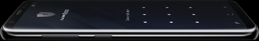 Illustrative layer of the Galaxy S8 showing Hardware Root of Trust