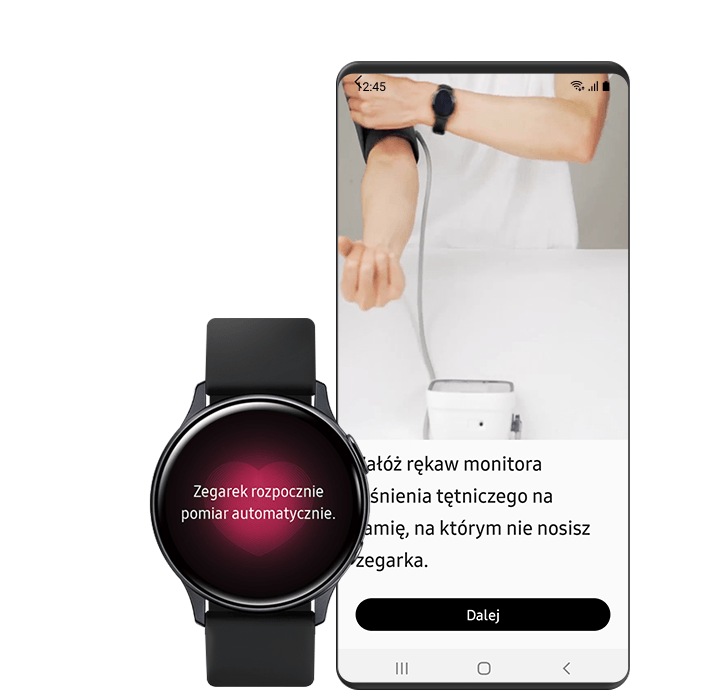 Sprawdź jak zrobić kalibrację krok po kroku z Galaxy Watch i z Samsung Health Monitor.