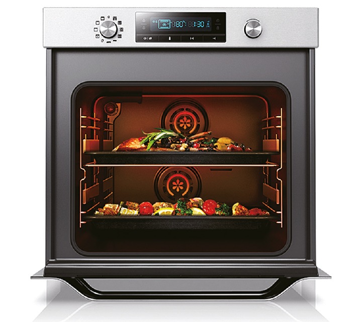 Piekarnik z dwoma termoobiegami niezależnymi od siebie: Samsung Dual Cook i Dual Cook Flex
