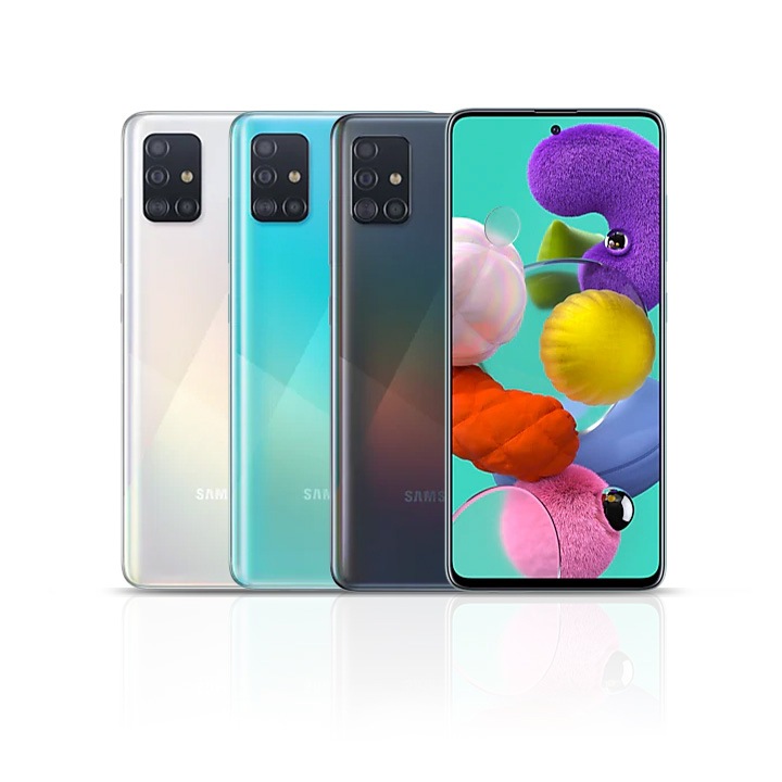 Kupując zestaw: pralkę i suszarkę Samsung możesz otrzymać gratis smartfon Galaxy A51, który posiada poczwórny aparat i 6,5 calowy wyświetlacz Infinity-O