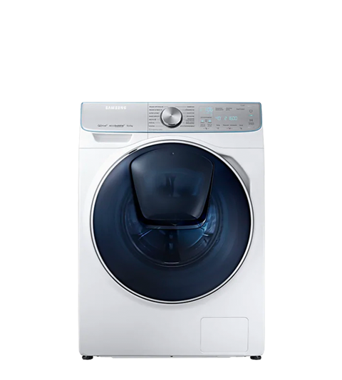 Wśród urządzeń AGD Samsung znajdziesz pralkę Quick Drive ™ 10kg