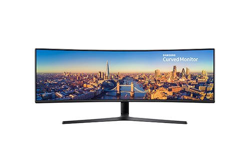 Monitor 49 cali z zakrzywionym ekranem Samsung Curved QLED