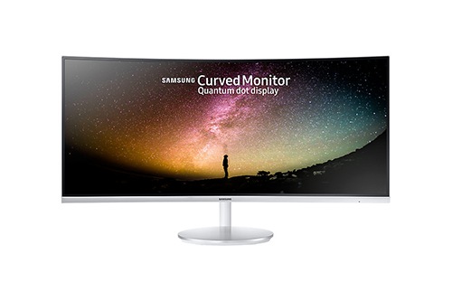 Monitor QLED 34 cale z zakrzywionym ekranem Samsung Curved