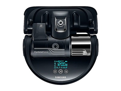 Odkurzacz automatyczny Samsung POWERbot VR20K9350WK posiada aż 6 trybów sprzątania, a czas ładowania akumulatora wynosi 240 minut