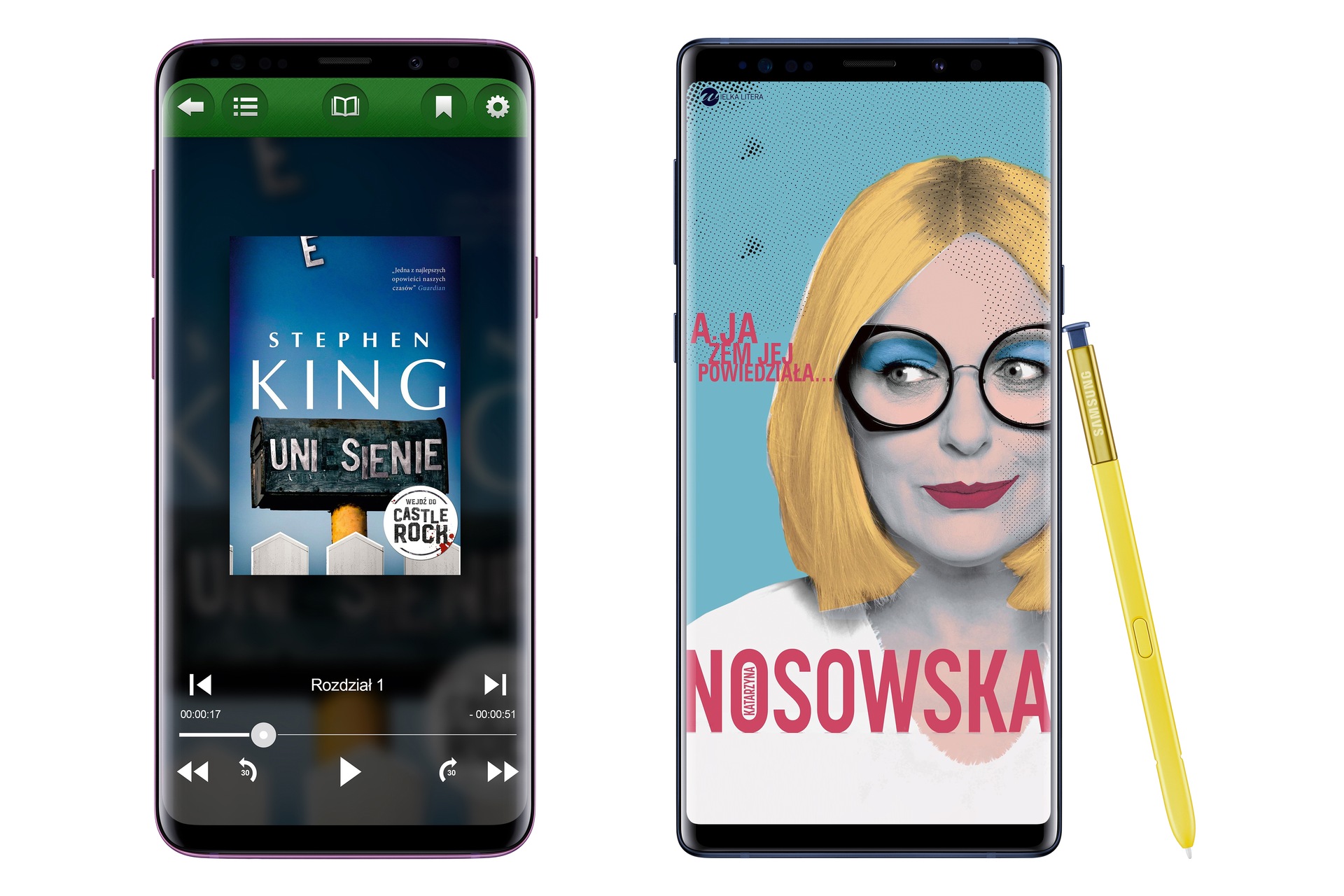 Skorzystaj z promocji Samsung i Legimi - odbierz kod na darmowego audiobooka lub e-booka w aplikacji Samsung Members!