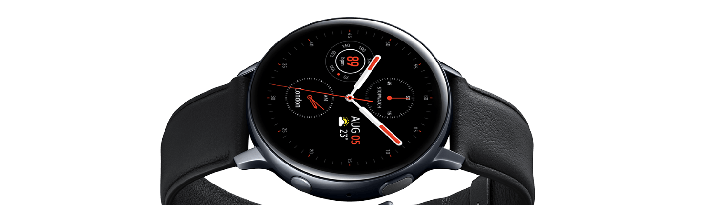 Wybierz smartwatch Samsung Galaxy Watch Active2 z aluminium lub stali nierdzewnej, z dowolną tarczą i paskiem w promocji Samsung i odbierz zwrot gotówki - promocja trwa w dniach 14.04.2020 - 10.05.2020