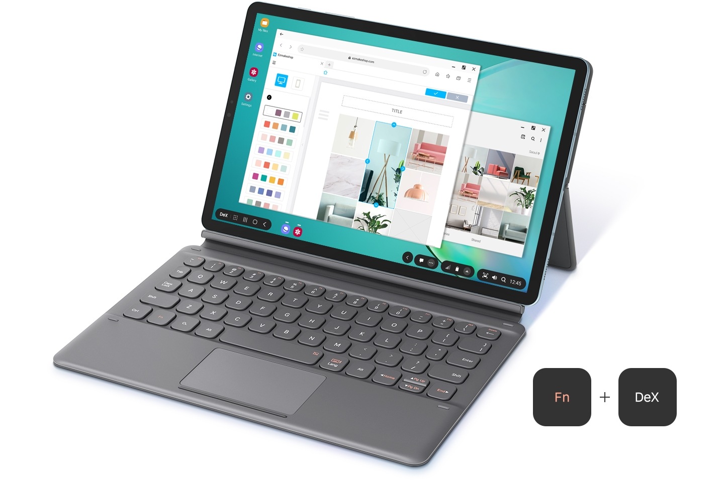 Najnowszy tablet Samsung Galaxy Tab S6 posiada tryb desktopowy Samsung DeX dzięki czemu zastąpi Ci komputer