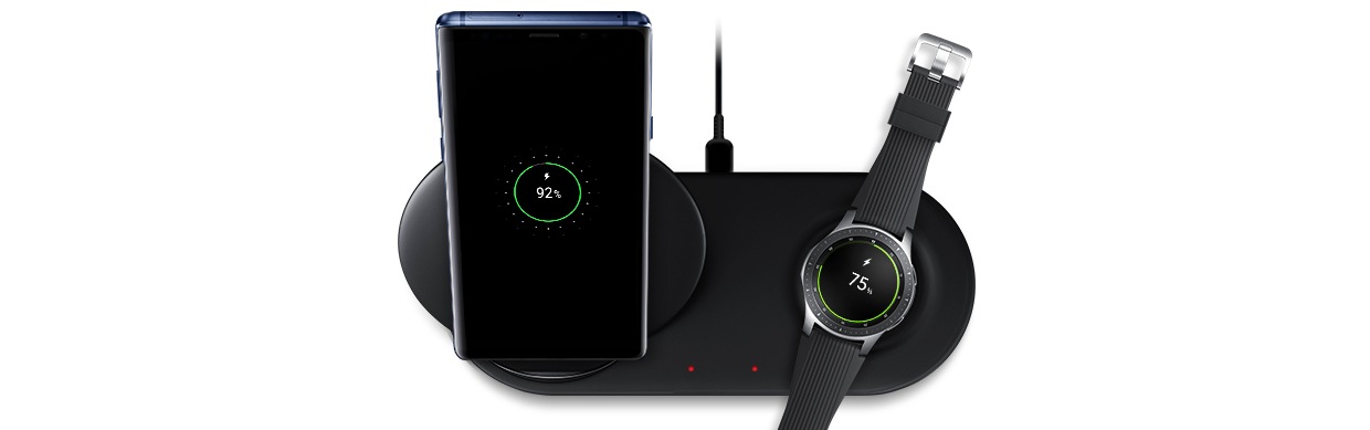 Ładowarka indukcyjna Samsung DUO na smartfon i smartwatch