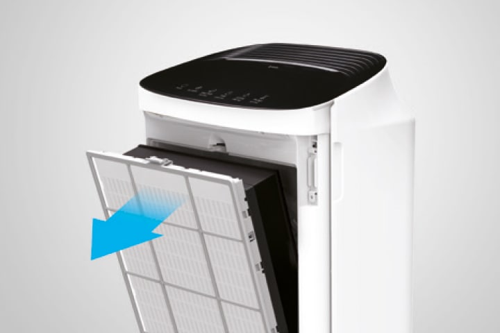 Oczyszczacze Samsung umożliwiają szybką i łatwą wymianę filtrów