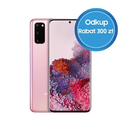Weź udział w promocji Samsung - Odkup! Wymień stare urządzenie na nowe i odbierz rabat 400 zł na smartfon Samsung Galaxy S20!