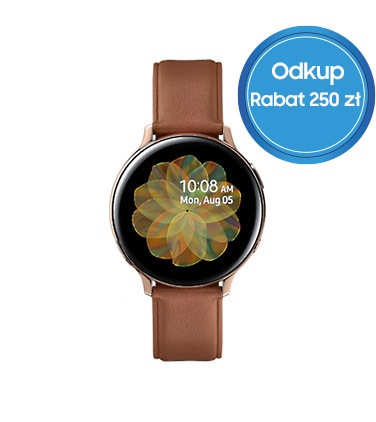 Weź udział w promocji Samsung - Odkup! Wymień stare urządzenie na nowe i odbierz rabat 300 zł na zegarek Samsung Galaxy Watch Active2 LTE 44mm!