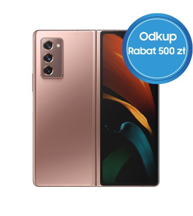 Weź udział w promocji Samsung - Odkup! Wymień stare urządzenie na nowe i odbierz rabat 700 zł na Samsung Galaxy Z Fold2 5G!