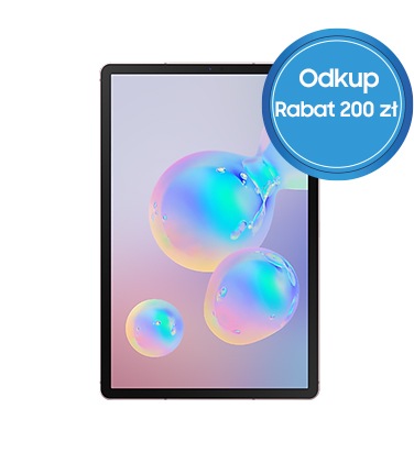 Weź udział w promocji Samsung - Odkup! Wymień stare urządzenie na nowe i odbierz rabat 400 zł na Samsung Galaxy Tab S6 10,5" WiFi!