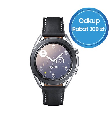 Weź udział w promocji Samsung - Odkup! Wymień stare urządzenie na nowe i odbierz rabat 300 zł na smartwatch Samsung Galaxy Watch3 LTE (41mm)!