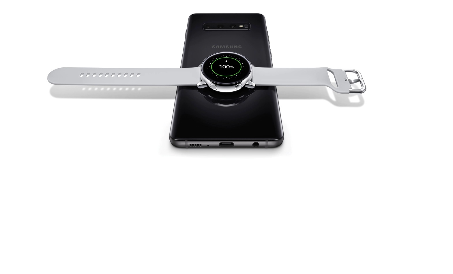 Wybierz jeden z modeli smartfonów Samsung Galaxy S10 lub S10+, zarejestruj się odo 11.10.2019 i odbierz w prezencie smartwatch Samsung Galaxy Watch Active