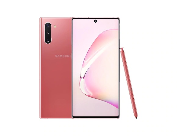 Różowy smartfon Galaxy Note 10 bierze udział w promocji Samsung Odkup, gdzie możesz zyskać 400 złotych za obecny smartfon