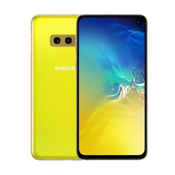 Galaxy S10e - żółty smartfon z pamięcią 128 GG - promocja Samsung Odkup