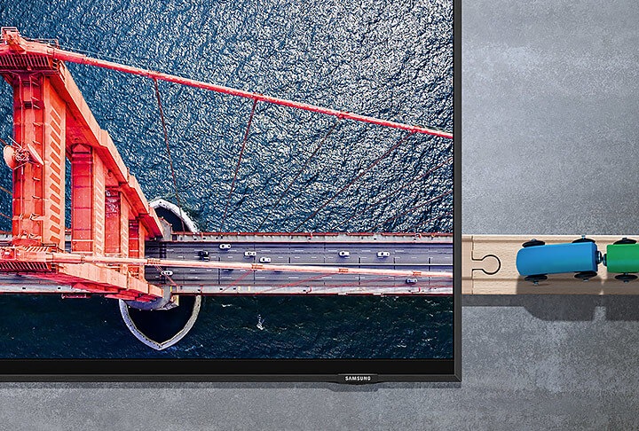 Telewizor 8K Samsung QLED - odkryj rozdzielczość 8K i technologię skalowania treści podnosząca jakość obrazu!