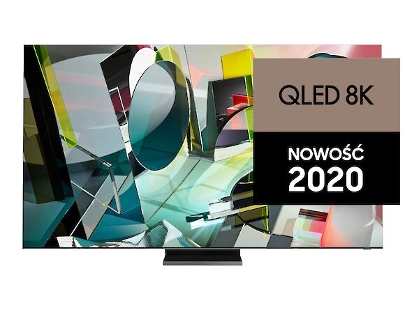 Poznaj telewizor Samsung QLED 8K Q950T - nowoczesny telewizor o prostym, eleganckim designie, który będzie stanowił idealny dodatek do każdego wnętrza. Samsung QLED Q950T - nowość 2020