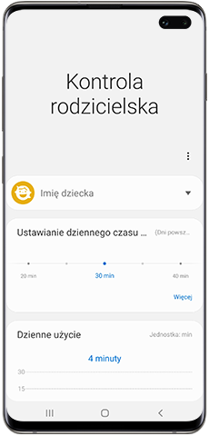 Kluczowe funkcje Kontroli rodzicielskiej w Ekranie startowym dzieci