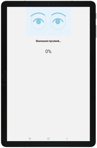 Zarejestruj twarz oraz tęczówkę oka, żeby odblokować Galaxy tab